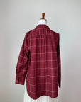 FLANNEL BURGUNDY